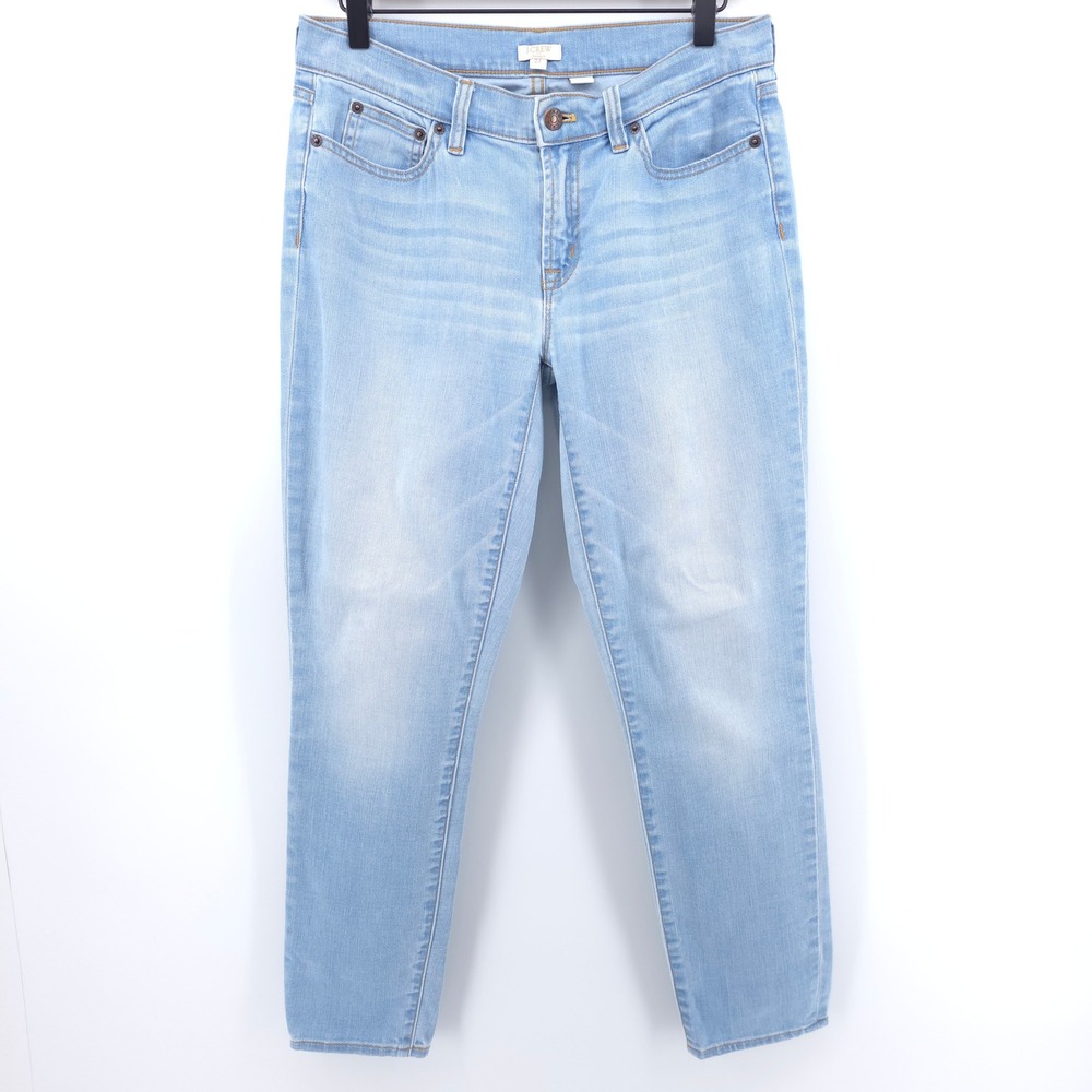 J.Crew Women's‎ Jeans Size 27 Light Blue Stretch Denim Casual Everyday Classic